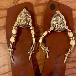 Bem Me Quer Wooden Sole Sandals